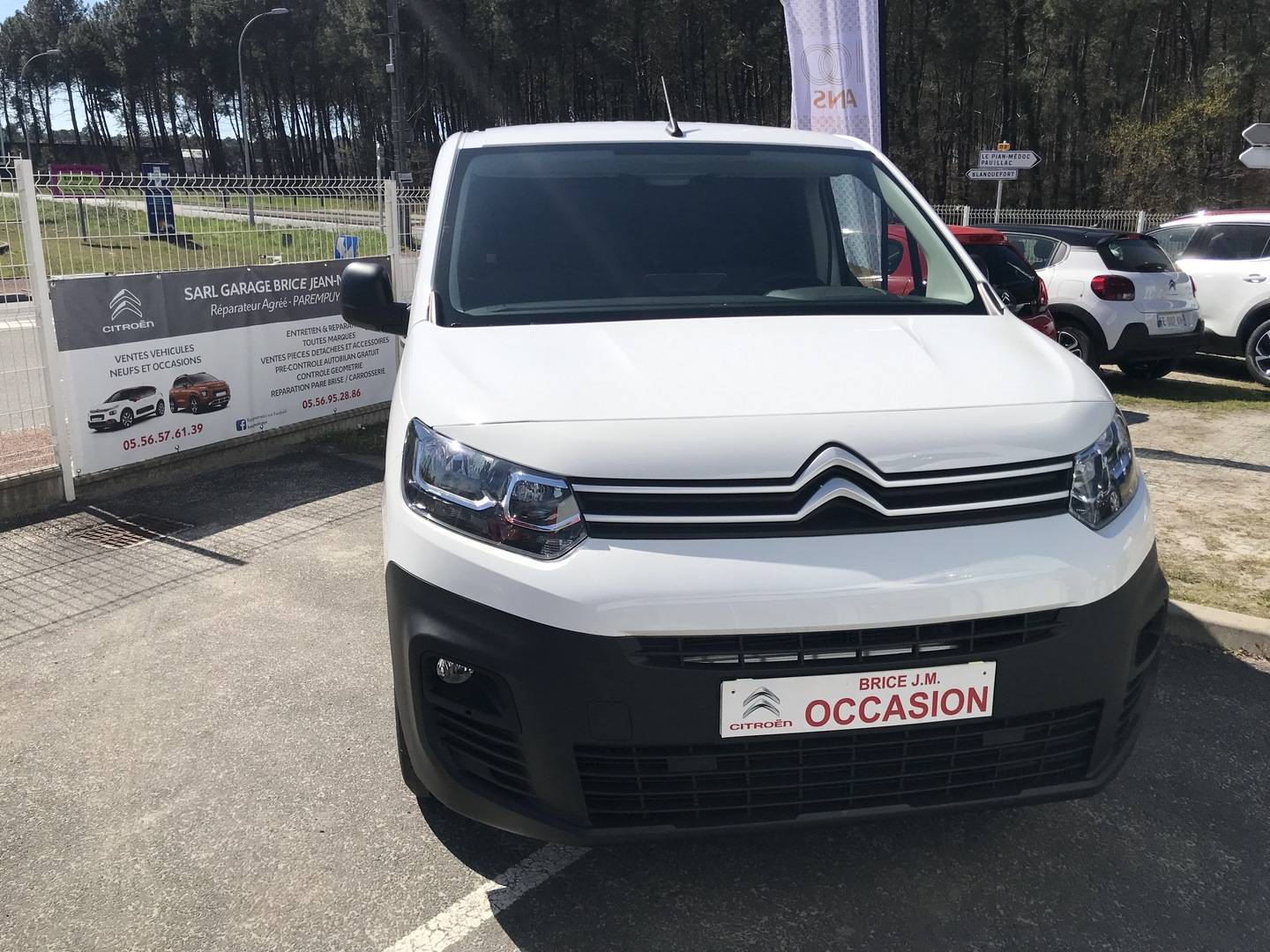 acheter à distance berlingo utilitaire occasion en 3 places au garage brice près eysines