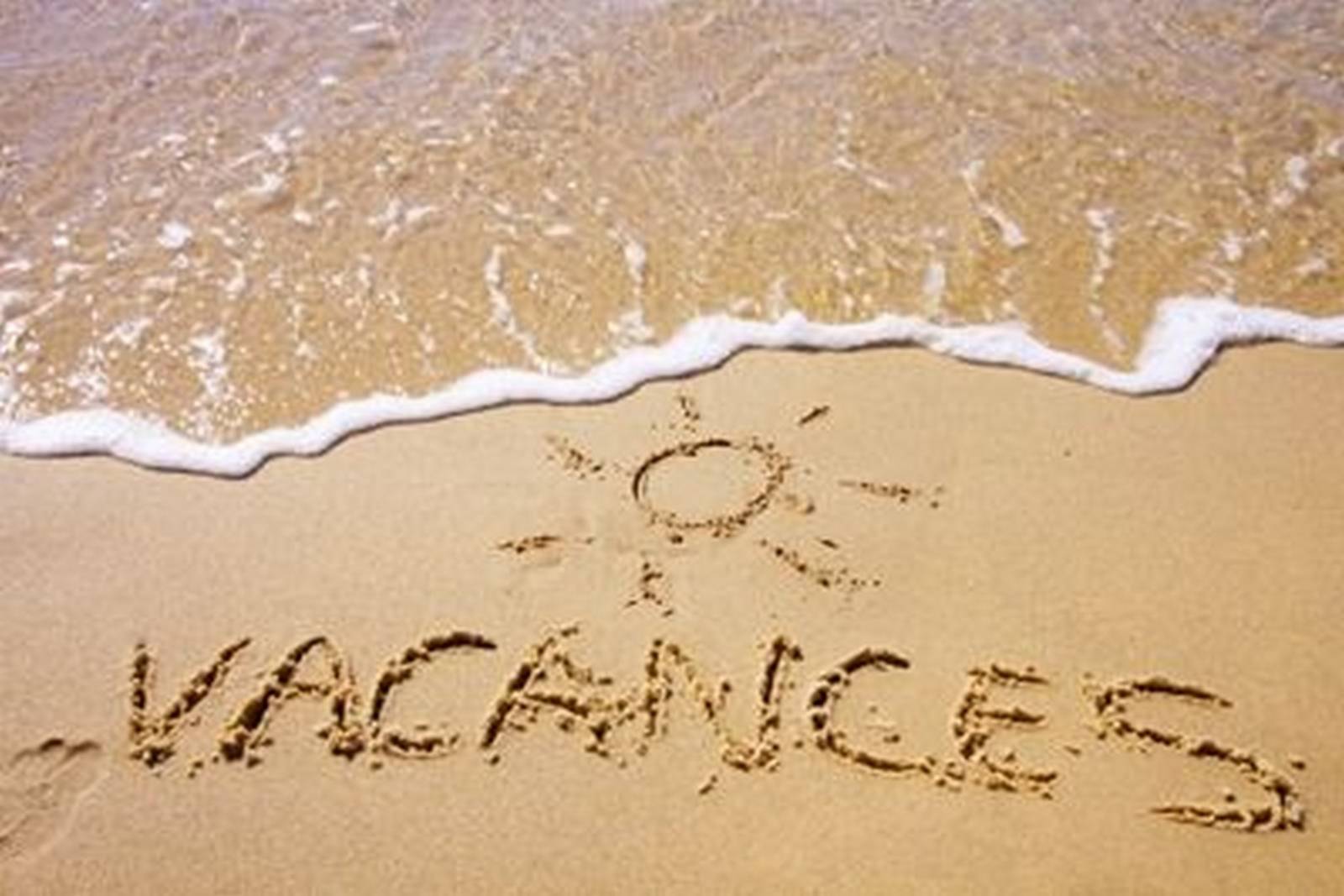 Congés Annuels du 14 Août au 06 Septembre au matin