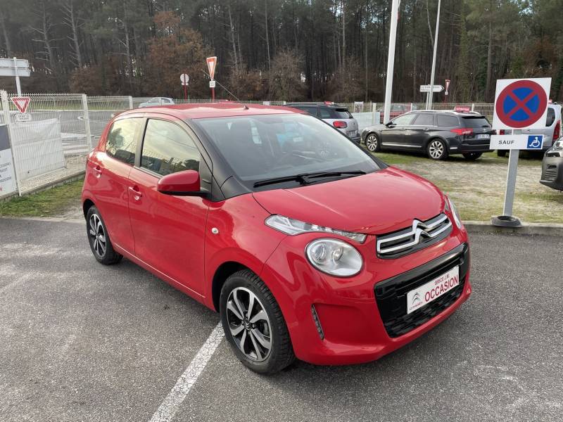 acheter citroen c1 rouge scarlet 5 portes au garage citroen brice à parempuyre proche eysines