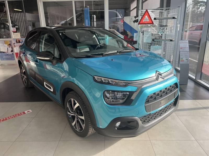 commander nouvelle citroen c3 shine pack spring blue au garage citroen brice à parempuyre près eysines