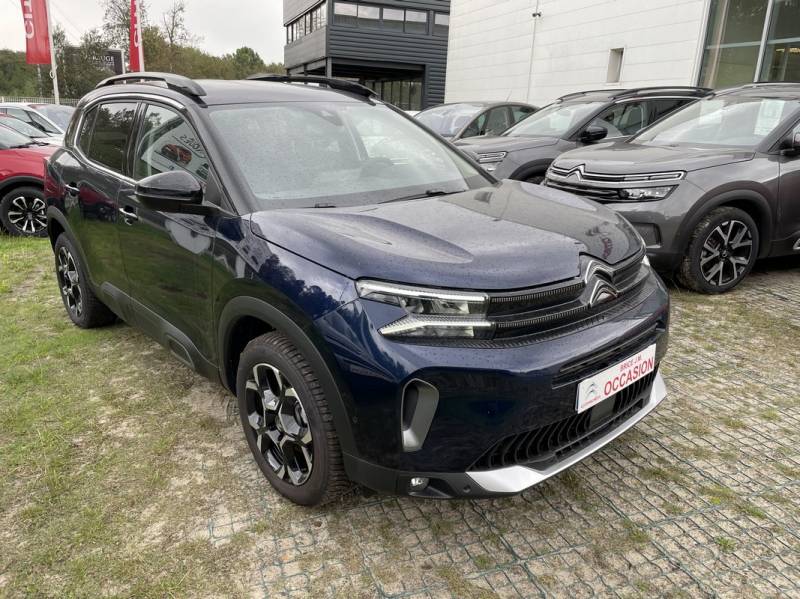 Commander nouveau Citroen C5 aircross occasion shine essence en 130cv Boite automatique au garage Brice à parempuyre proche Bordeaux