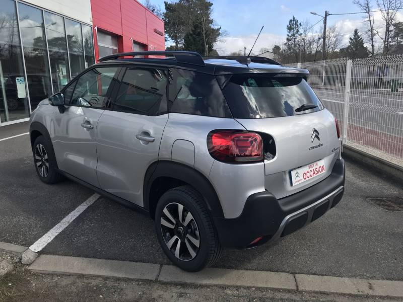 essayer c3 aircross bi ton gris alu toit noir finition shine a parempuyre proche bruges