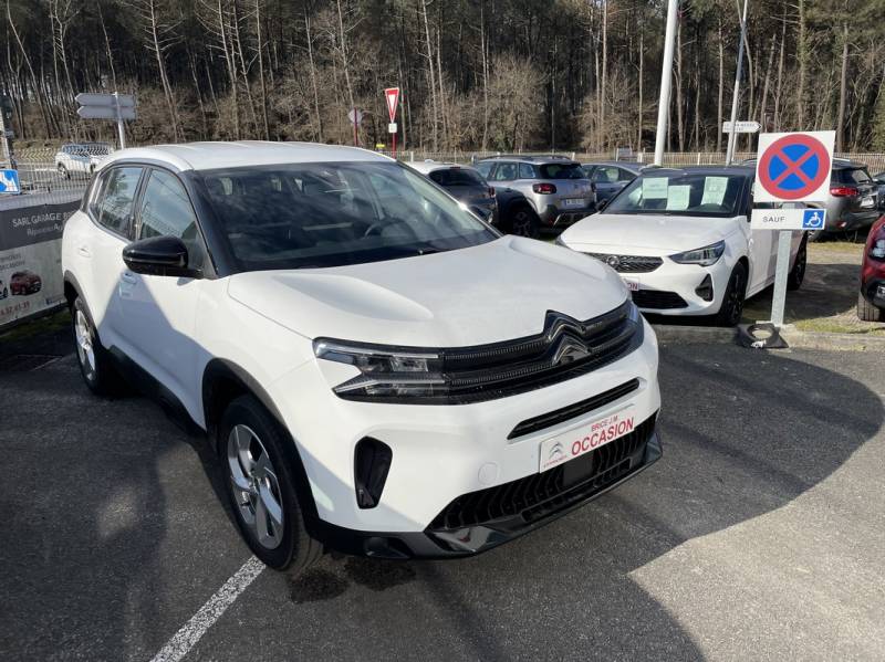 Trouver Nouveau C5 aircross pas cher occasion finition Feel noire disponible rapidement essence puretech 130 S&S au garage Brice proche Bordeaux
