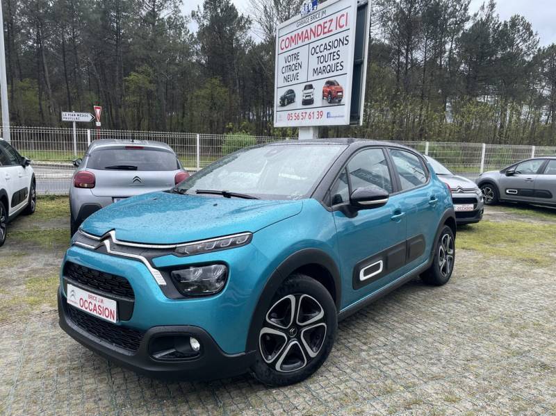 commander Citroen C3 occasion faible kilomètrage proche mérignac moins cher qu'auto malin