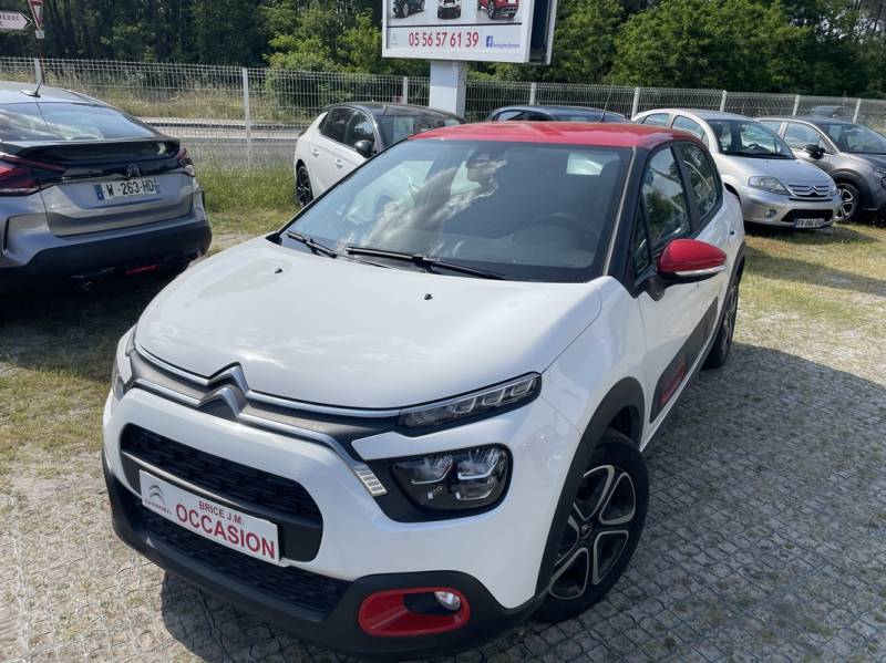 acheter moins cher chez Brice une citroen c3 occasion blanche toit rouge que chez aramis proche bruges