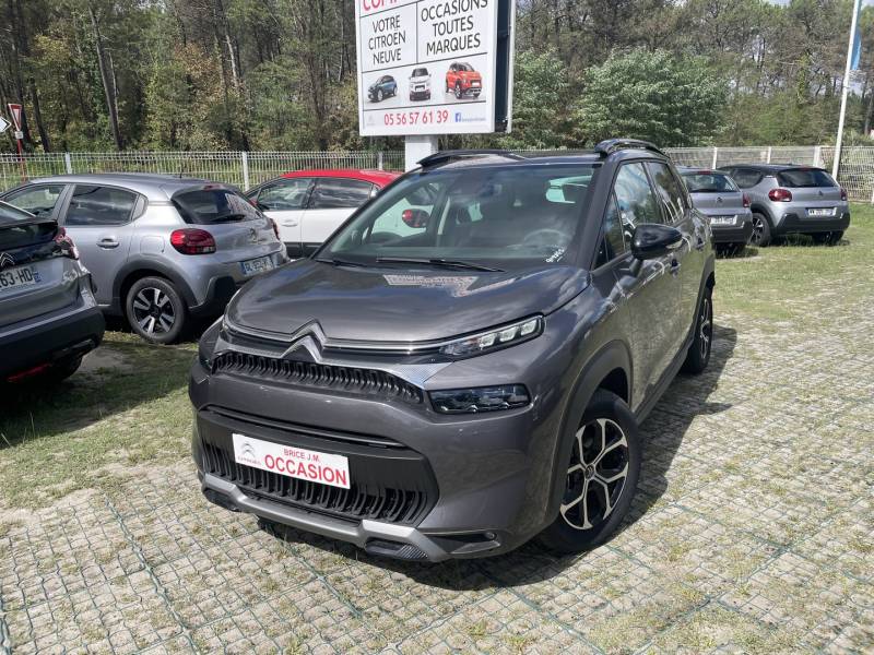 acheter c3 aircross occasion shine gris platinium moins cher que le neuf au garage brice proche Bordeaux