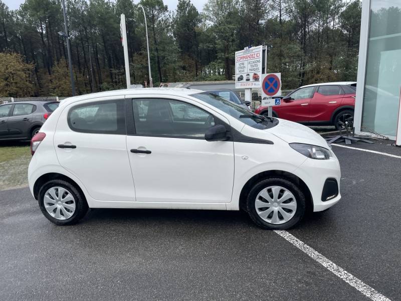 acheter en LOA une peugeot 108 occasion faible kilometrage au garage brice à parempuyre près eysines