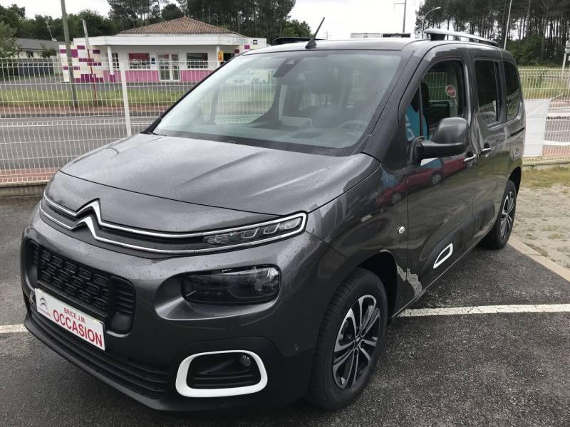 réserver le nouveau berlingo electrique gris platinium avec caméra de recul à parempuyre proche macau