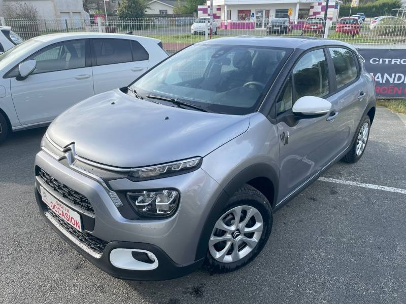 achat c3 you occasion gris acier disponible de suite au garage brice à parempuyre autour de moi