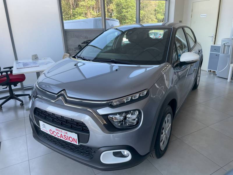 acheter en loa citroen c3 you en stock en gris acier au garage brice proche Bordeaux