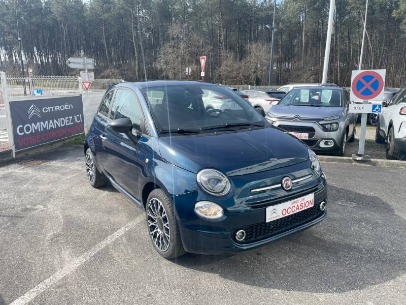 trouver fiat 500 hybride moins cher que le neuf au garage brice à parempuyre proche Bordeaux
