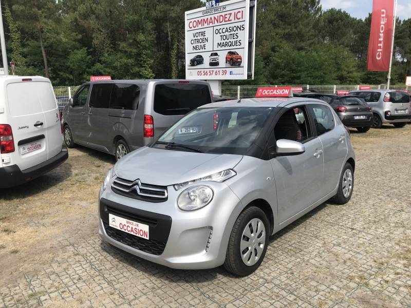 Citroen c1 gris location pas cher au garage brice à parempuyre proche le bouscat