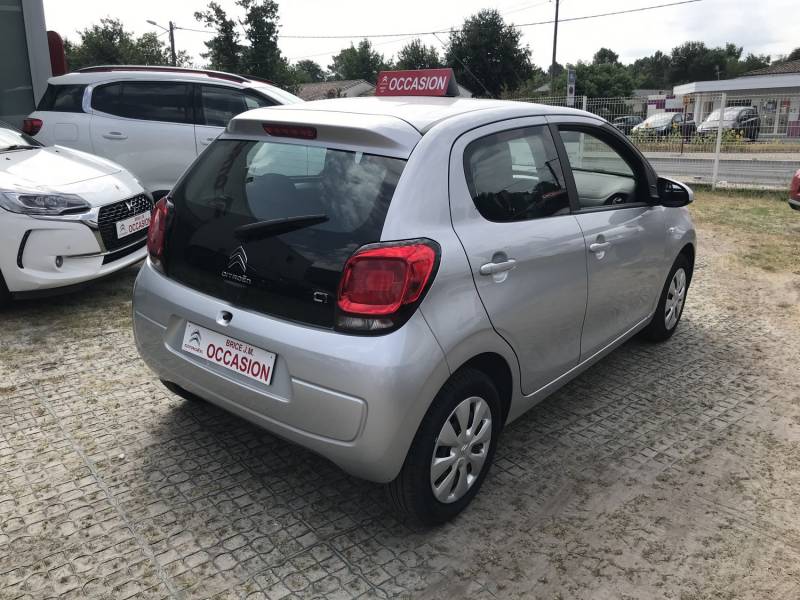trouver une citroen c1 grise 5 portes occasion récente ou neuve au garage citroen brice à parempuyre aux alentours de macau