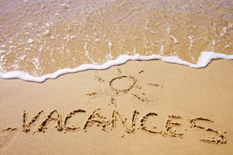 Congés Annuels du 14 Août au 06 Septembre au matin